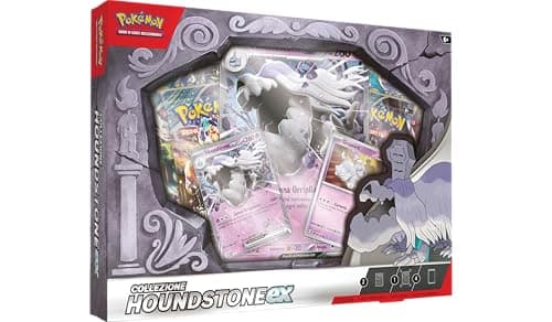 GCC Pokémon: collezione Houndstone-ex (quattro buste di espansione, due carte olografiche e una carta olografica gigante)