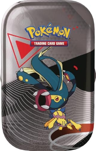 Pokémon: miniscatola da collezione Unima (Eelektross e Galvantula) del GCC Pokémon (due buste di espansione e una carta adesiva)