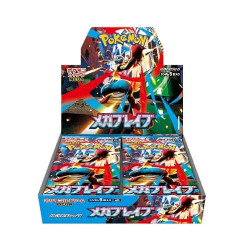 Pokemon - Gioco di carte Mega Brave Booster Box (Giapponese) - 30 confezioni