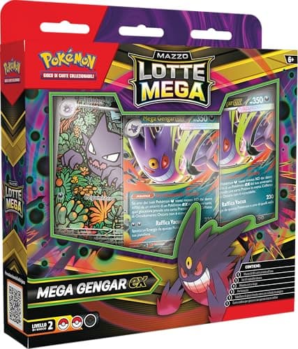 Pokémon: Mazzo Lotte Mega Gengar-ex del GCC Pokémon (un mazzo di 60 carte pronto all’uso)