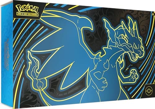Pokémon: Collezione Ultra Premium Mega Charizard X-ex del GCC Pokémon (due carte promozionali olografiche, 18 buste di espansione e accessori premium)