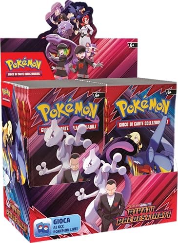 Pokémon GCC: espositore di buste dell’espansione Scarlatto e Violetto - Rivali Predestinati (36 buste di espansione)