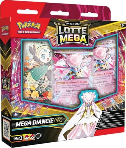 Pokémon: Mazzo Lotte Mega Diancie-ex del GCC (mazzo di 60 carte pronto all’uso)