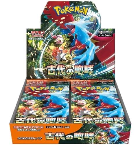 Pokémon Pokemon Gioco di carte Scarlet & Violet Expansion Pack Antico Roar Box (versione giapponese)